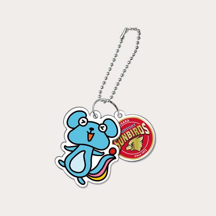 サントリーサンバーズ大阪展オリジナルツインアクリルキーホルダー