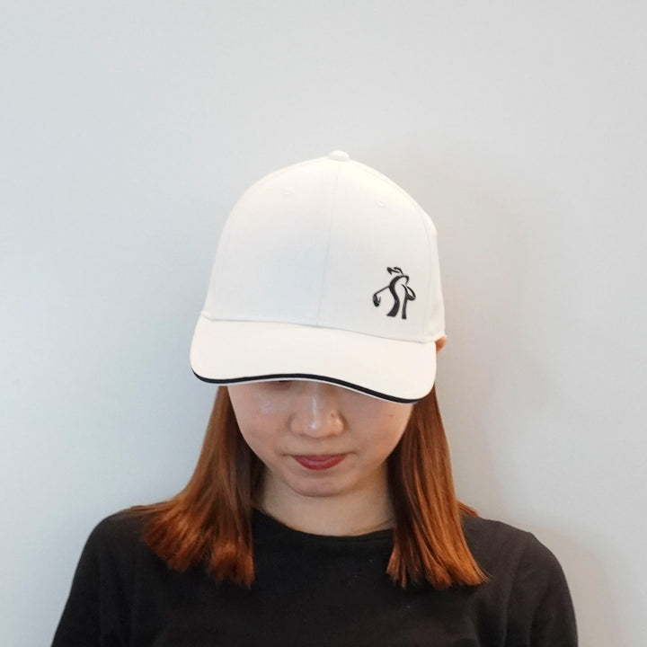 大会ロゴ入りキャップ（ホワイト・ロゴ小）