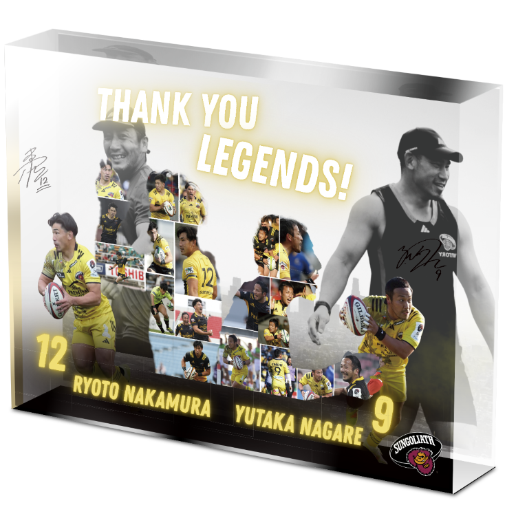 アクリルブロック（THANK YOU LEGENDS） – サントリースポーツ