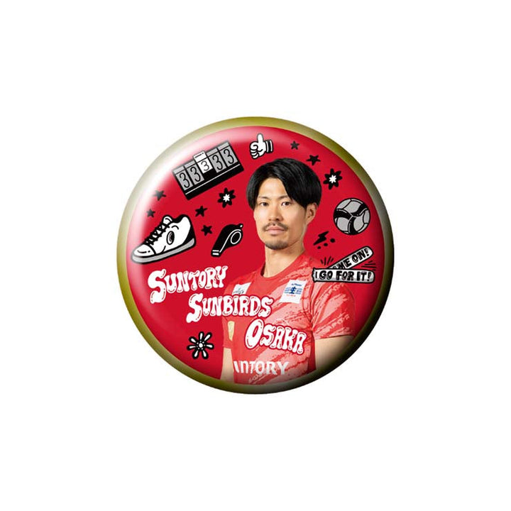 Chocomooコラボ缶バッジ