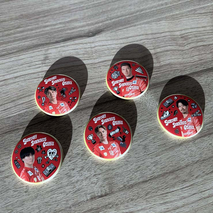 Chocomooコラボ缶バッジ