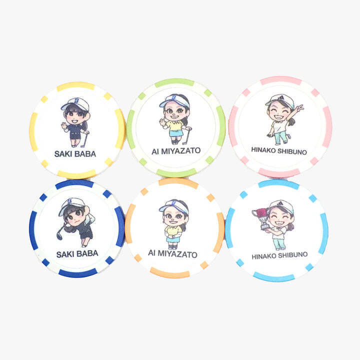 選手チップマーカー