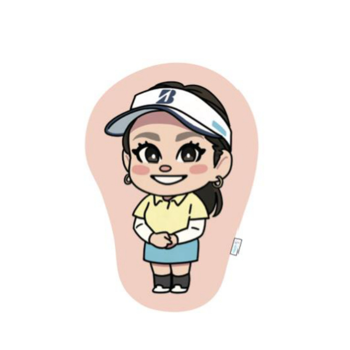 所属プロ クッション（宮里藍プロ）