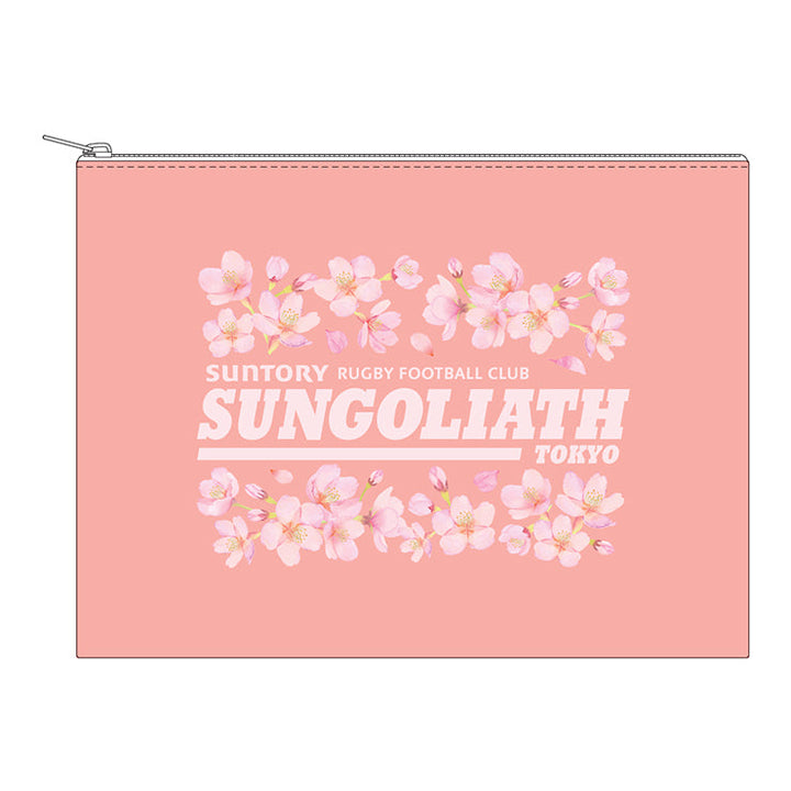 桜柄ポーチ（SUNGOLIATH PINK EDITION）