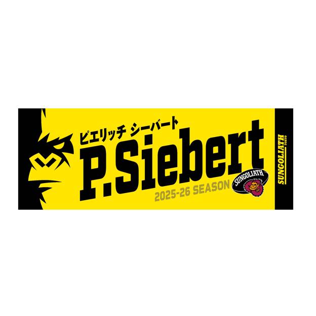 【受注販売】2025-26シーズン 選手ネームタオル