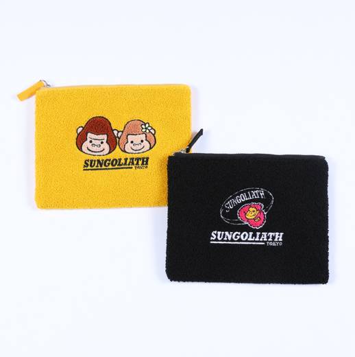 サガラ刺繍ポーチ