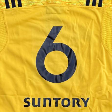 【着用ジャージ 】2015-2017シーズン 背番号入り試合用ジャージ 背番号６