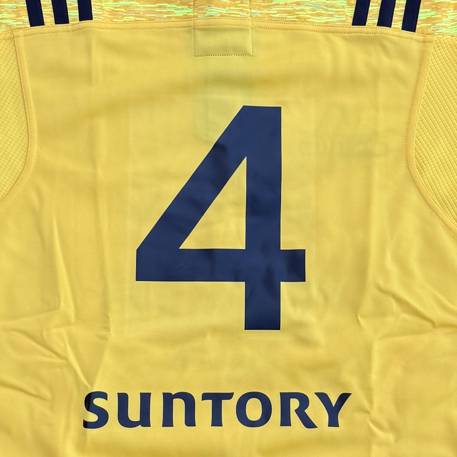 【着用ジャージ 】2015-2017シーズン 背番号入り試合用ジャージ 背番号４