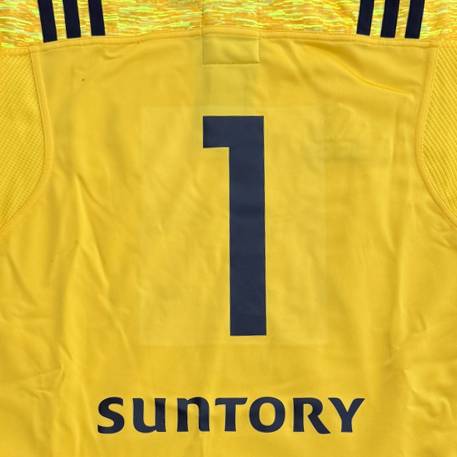 【着用ジャージ 】2015-2017シーズン 背番号入り試合用ジャージ 背番号１