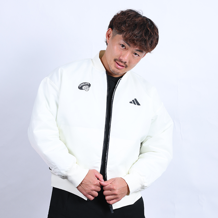 adidas＃39 M STADIUM ボンバージャケット